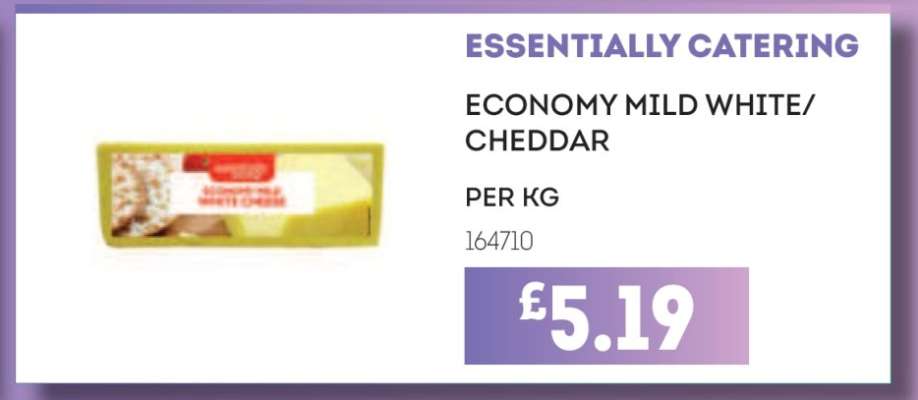 Economy Mild White Cheddar