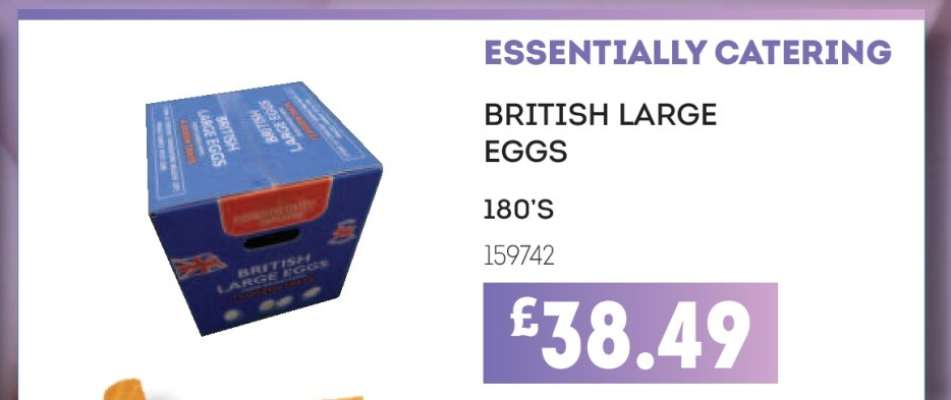 BRITISH LARGE EGGS