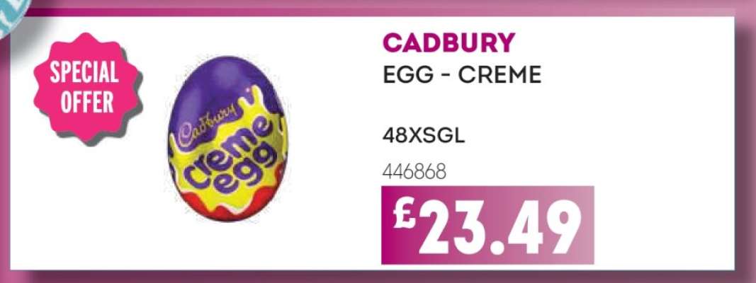 Cadbury Egg - Creme