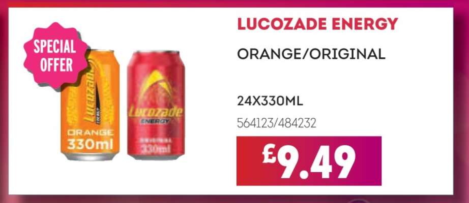 LUCOZADE ENERGY