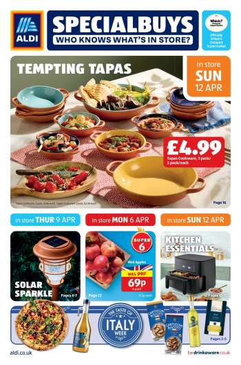 Aldi offer  - 06/04/2026 - 12/04/2026.