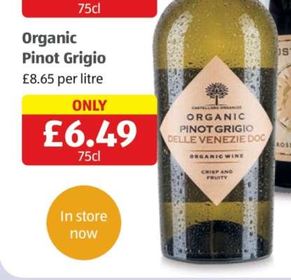 Organic Pinot Grigio
