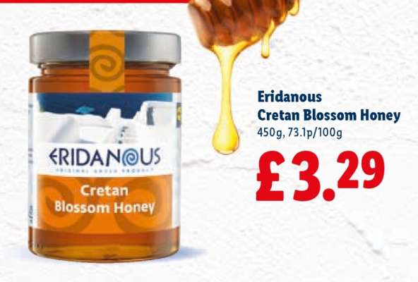 Eridanous Cretan Blossom Honey