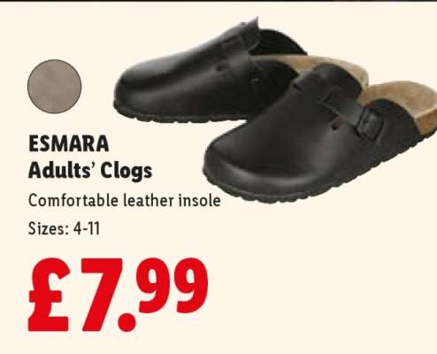 ESMARA Adults’ Clogs