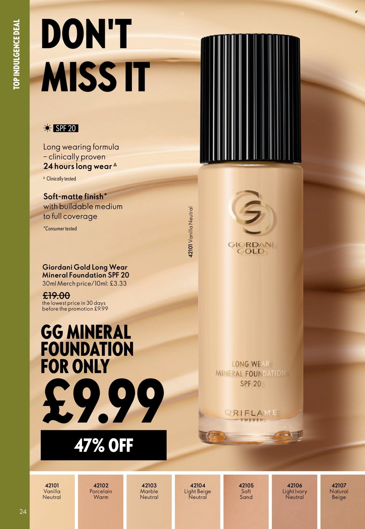 Oriflame offer - 25/03/2026 - 14/04/2026. Page 24