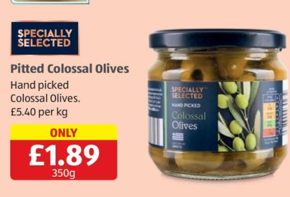 Pitted Colossal Olives