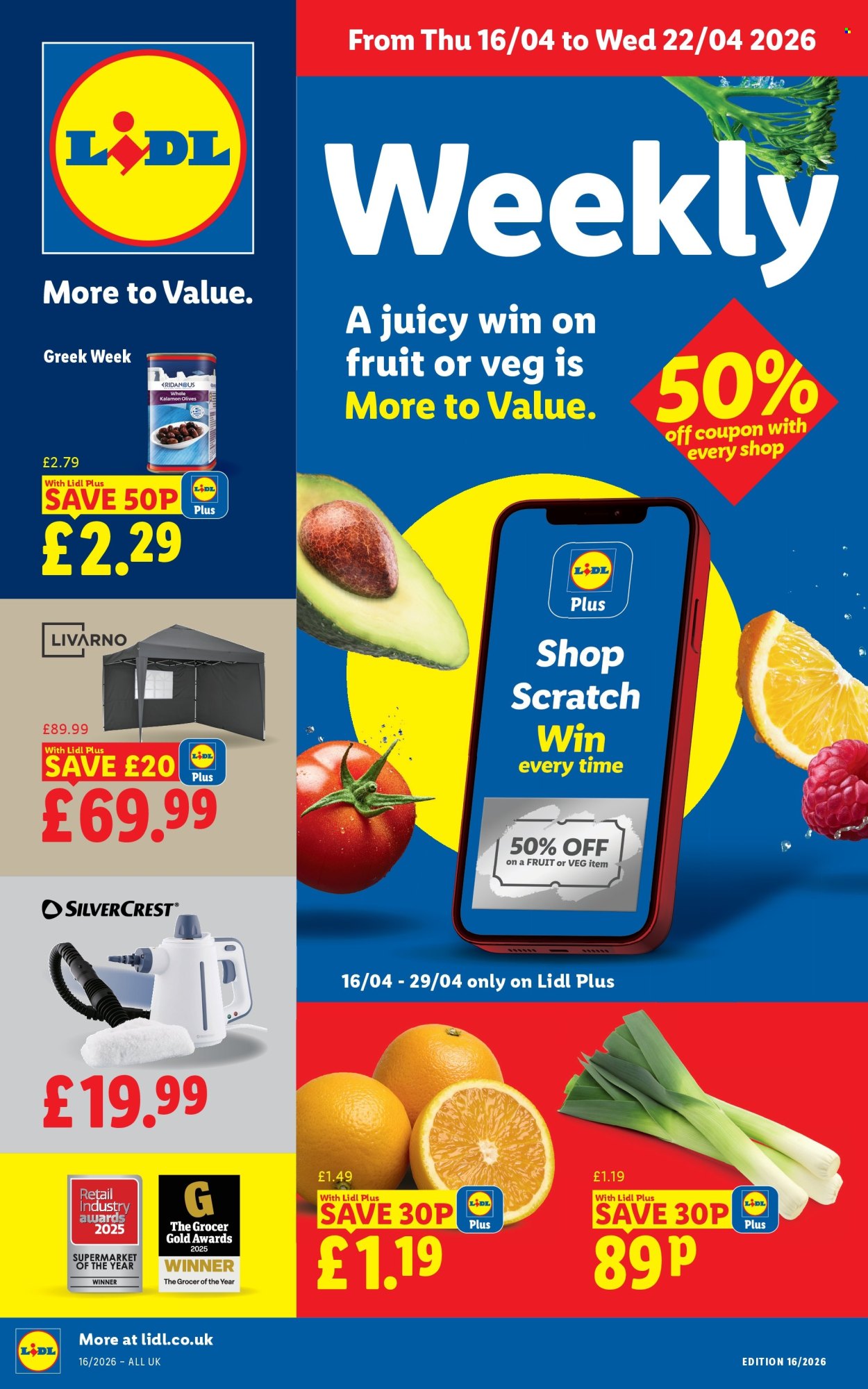 Lidl offer - 16/04/2026 - 22/04/2026. Page 1