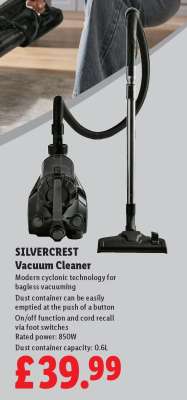 SilverCrest Vacuum Cleaner