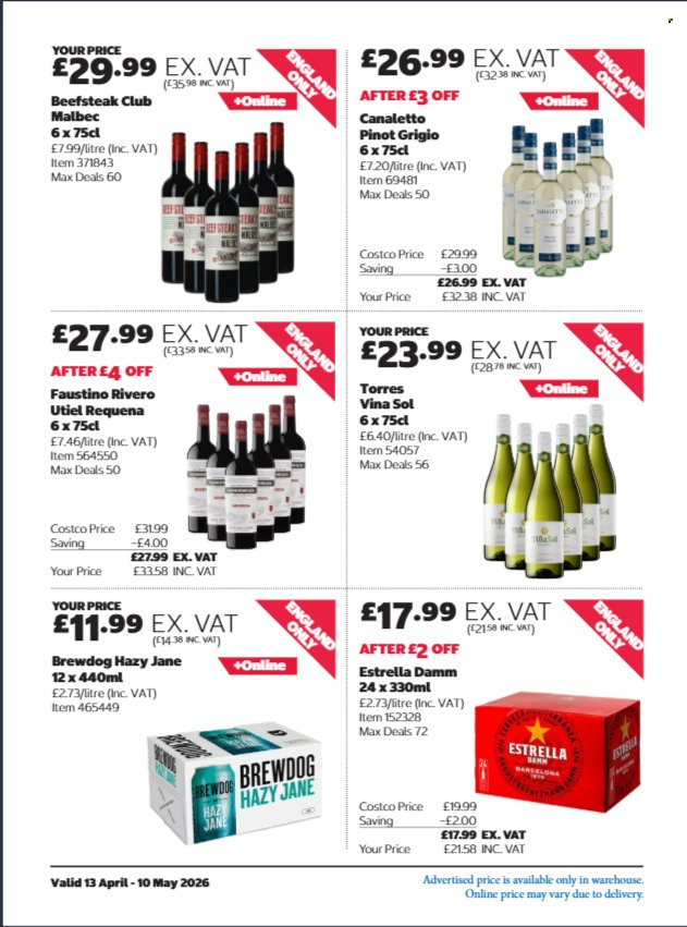 Costco offer - 13/04/2026 - 10/05/2026. Page 18