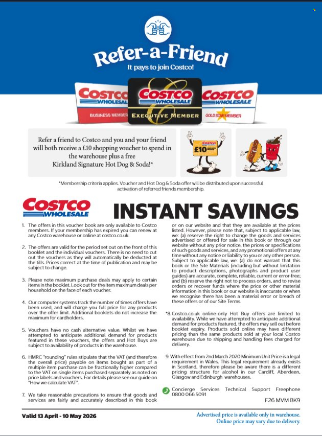 Costco offer - 13/04/2026 - 10/05/2026. Page 40