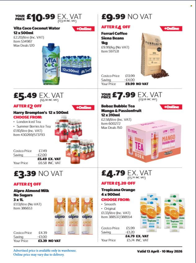 Costco offer - 13/04/2026 - 10/05/2026. Page 17