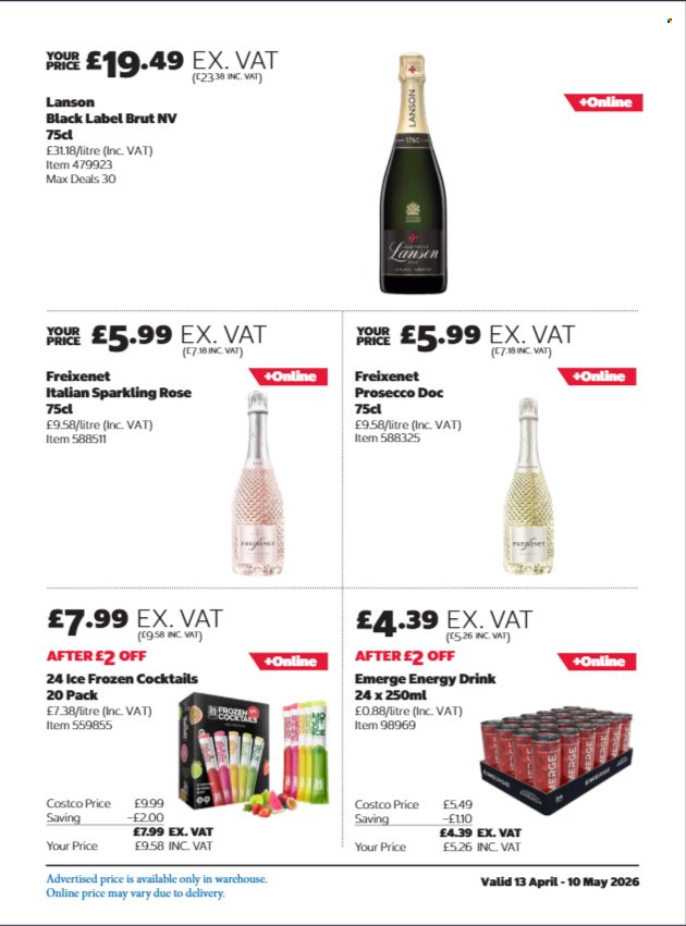 Costco offer - 13/04/2026 - 10/05/2026. Page 21
