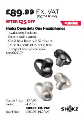 Shokz Opendots One Headphones