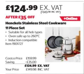 Henckels Stainless Steel Cookware