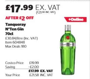 Tanqueray N°Ten Gin 70cl