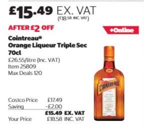 Cointreau Orange Liqueur Triple Sec 70cl