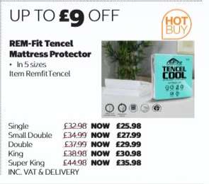 REM-Fit Tencel Mattress Protector