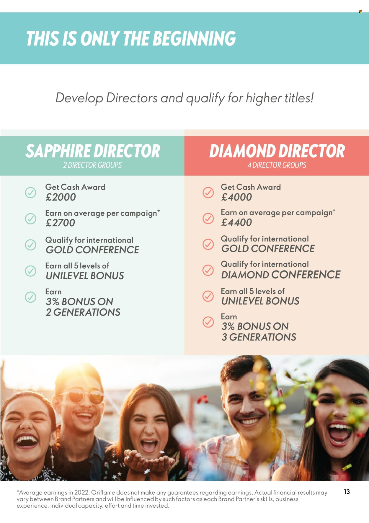 Oriflame offer. Page 13