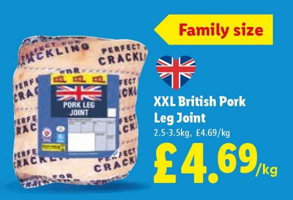 XXL British Pork Leg Joint
