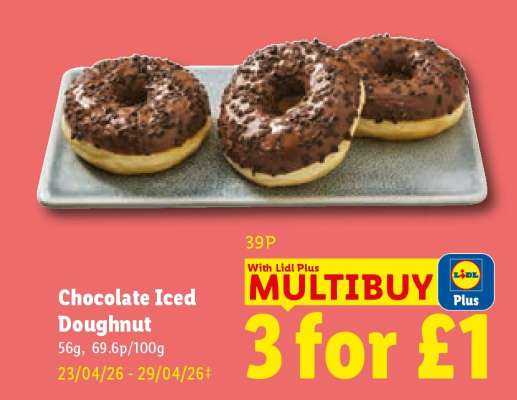 Chocolate Iced Doughnut