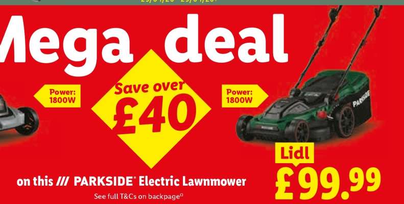 PARKSIDE Electric Lawnmower