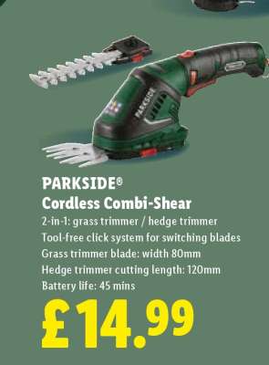 PARKSIDE® Cordless Combi-Shear