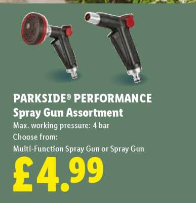 PARKSIDE® PERFORMANCE Spray Gun Assortment