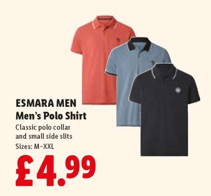 ESMARA MEN Men’s Polo Shirt