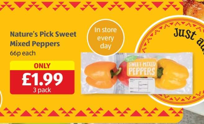 Nature’s Pick Sweet Mixed Peppers