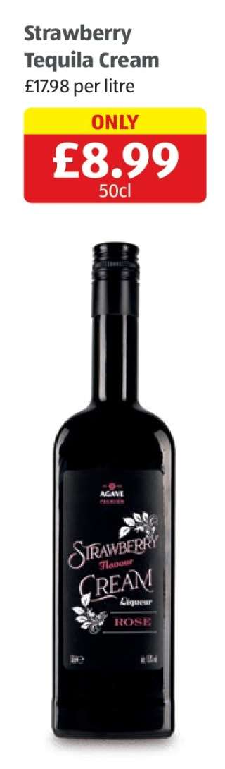 Strawberry Tequila Cream