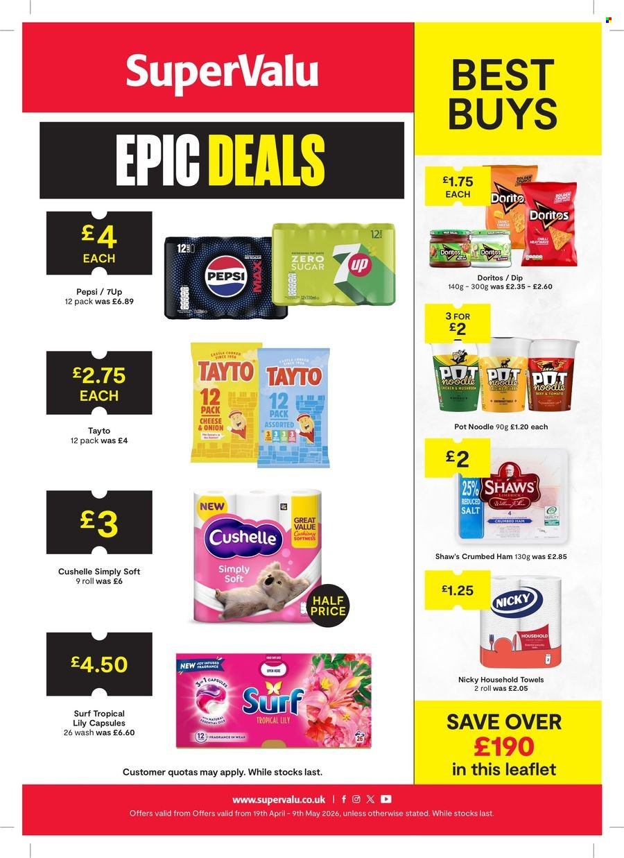 SuperValu offer - 19/04/2026 - 09/05/2026. Page 1