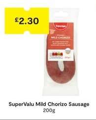 SuperValu Mild Chorizo Sausage