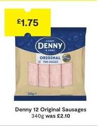 Denny 12 Original Sausages