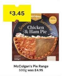 McColgan's Pie Range