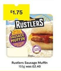 Rustlers Sausage Muffin
