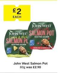 John West Salmon Pot