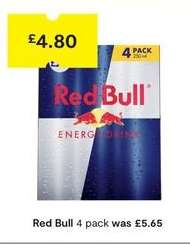 Red Bull 4 pack