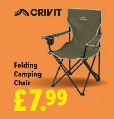 CRIVIT Folding Camping Chair