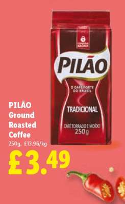 PILÃO Ground Roasted Coffee