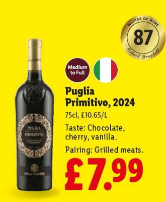 Puglia Primitivo, 2024
