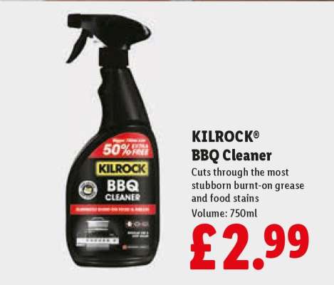 KILROCK® BBQ Cleaner