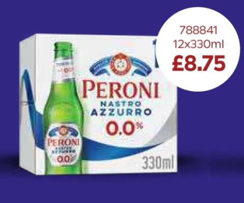 Peroni Nastro Azzurro 0.0%