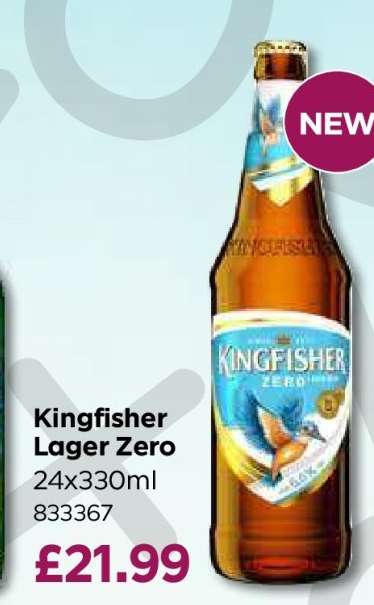 Kingfisher Lager Zero