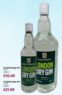 Knightsbridge Gin 70cl