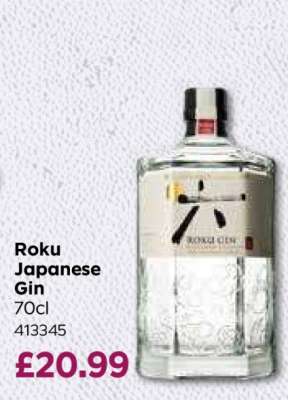 Roku Japanese Gin