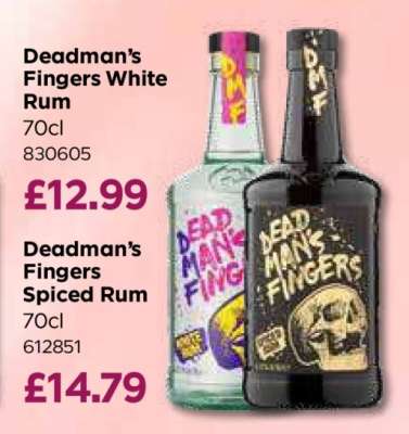 Deadman's Fingers White Rum