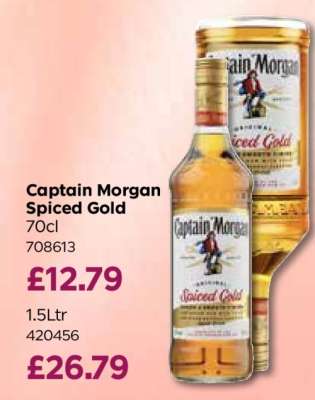 Captain Morgan Spiced Gold 70cl