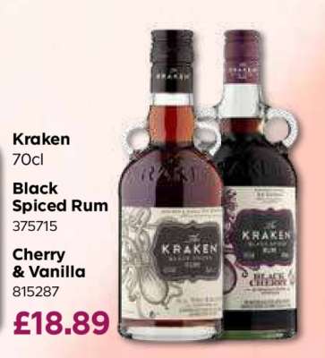 Kraken Black Spiced Rum