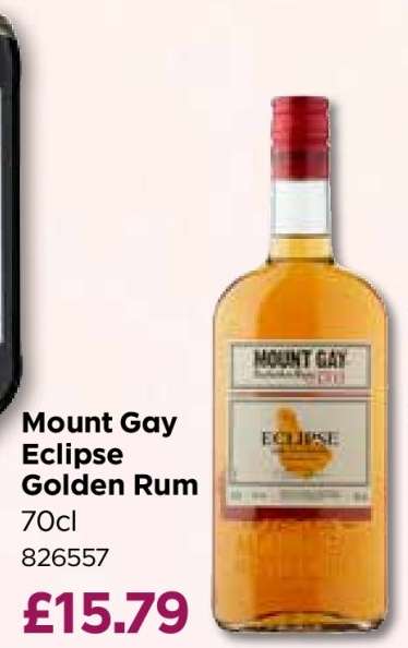 Mount Gay Eclipse Golden Rum