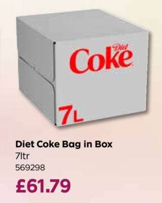 Diet Coke Bag in Box
